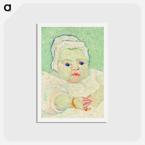アートポストカード-Roulin's Baby - フィンセント ファン ゴッホ Postcard.