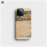 Songs of Innocence and of Experience: The Little Black Boy - ウィリアム ブレイク Phone Case.