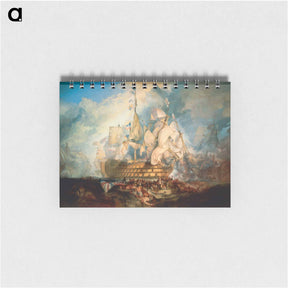アートメモ帳-The Battle of Trafalgar - ウィリアム ターナー Memo.