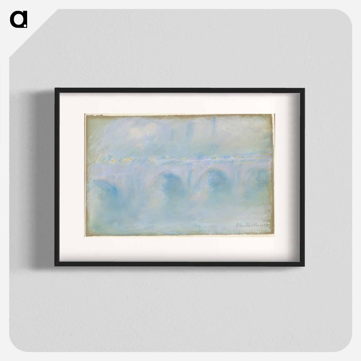 Waterloo Bridge - Claude Monet Poster.