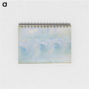 アートメモ帳-Waterloo Bridge - クロード モネ Memo.