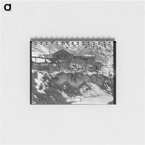 アートメモ帳-Blue Blaze mine, coal town, company houses. Consumers, near Price, Utah. - ドロテア ラング Memo.