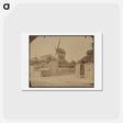 アートポストカード-Moulin de la Galette
 - ウジェーヌ アジェ Postcard.
