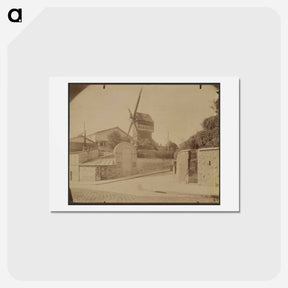 アートポストカード-Moulin de la Galette
 - ウジェーヌ アジェ Postcard.