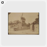 アートポストカード-Moulin de la Galette
 - ウジェーヌ アジェ Postcard.