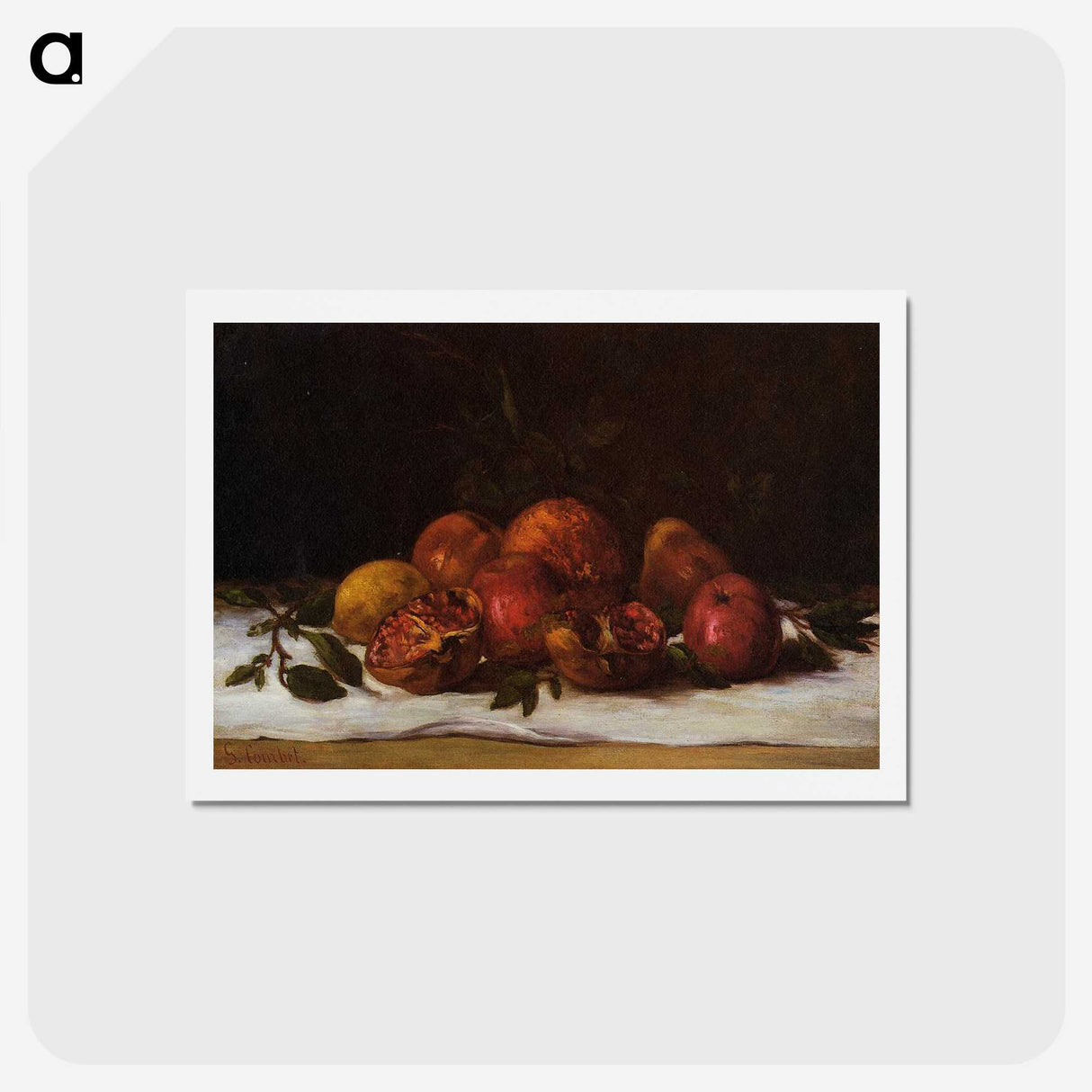 3-33_Gustave-Courbet_hagaki