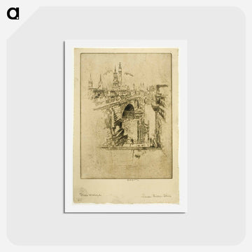 London Bridge Stairs
 - ジョセフ ペネル Postcard.