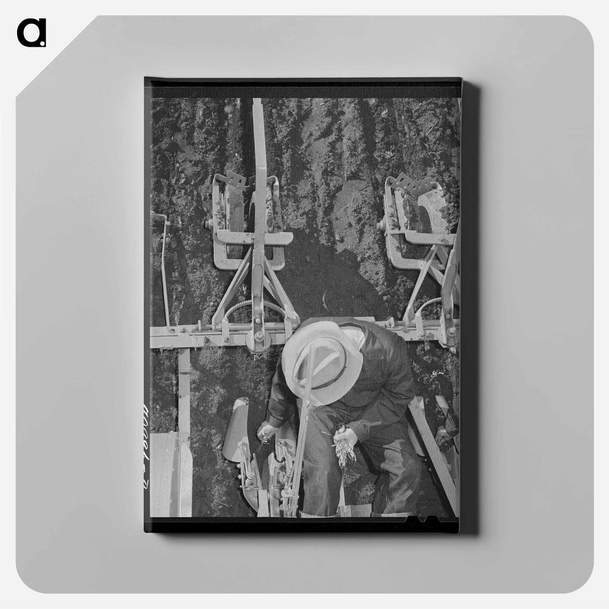 アートパネル-Cooperative Waterwheel
 - ラッセル リー Canvas.
