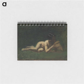 アートメモ帳-Boy Reclining - トーマス エイキンズ Memo.