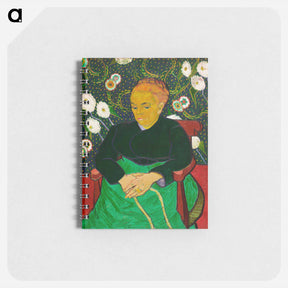 アートメモ帳-The Berceuse, Woman Rocking a Cradle - フィンセント ファン ゴッホ Memo.