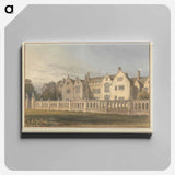アートパネル-North West View of Harlaxton Manor House, Lincolnshire
 - イェール大学アートギャラリー Canvas.
