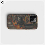 Reclining woman - アーノルド ピーター ワイズ クビンチャン Phone Case.