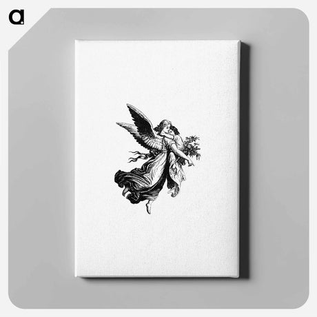 アートパネル-Victorian Angel
 - 大英図書館 Canvas.