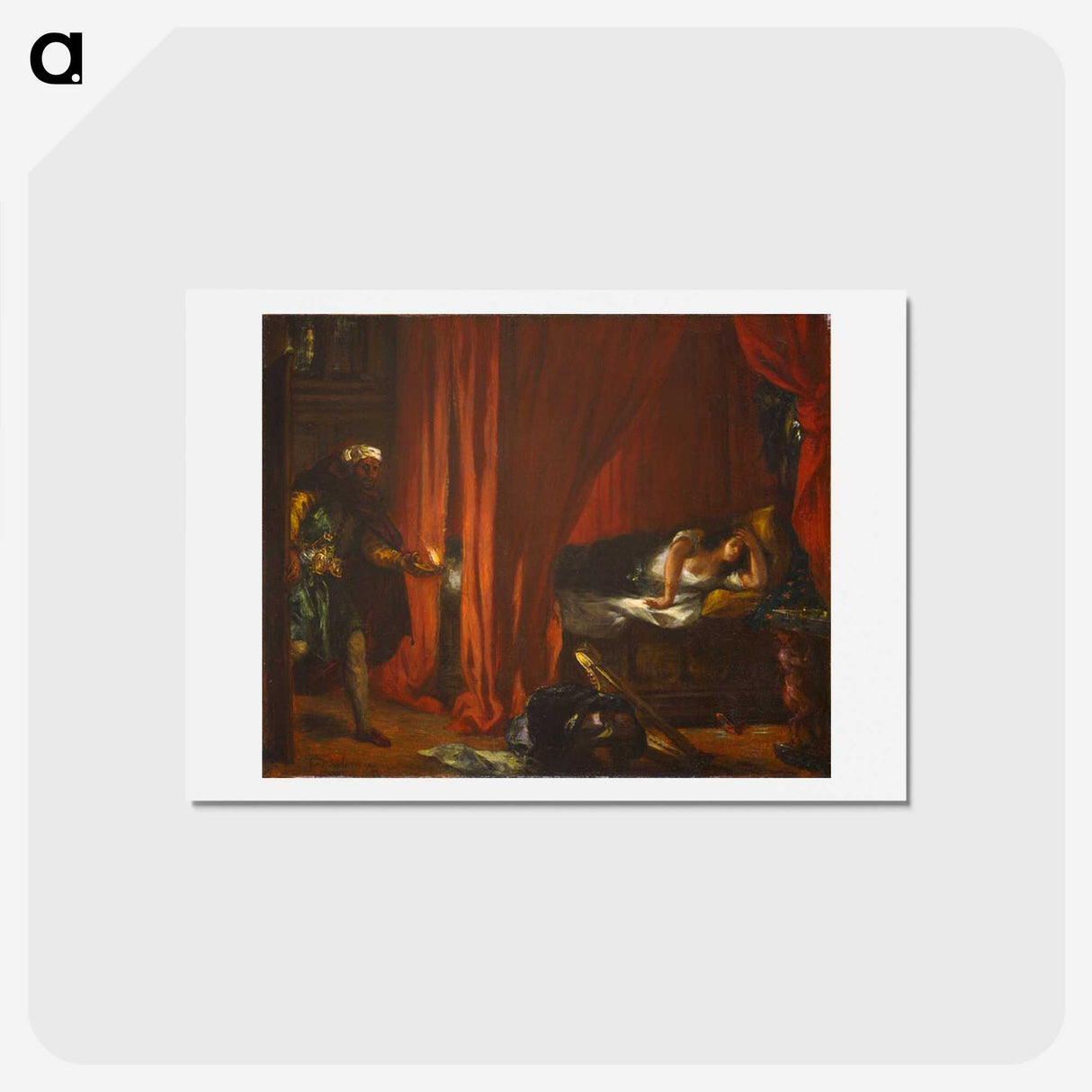 3-34_Eugene-Delacroix_hagaki