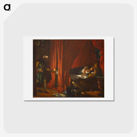 3-34_Eugene-Delacroix_hagaki