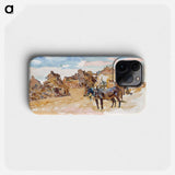 Mules and Ruins - John Singer Sargent Phone Case.