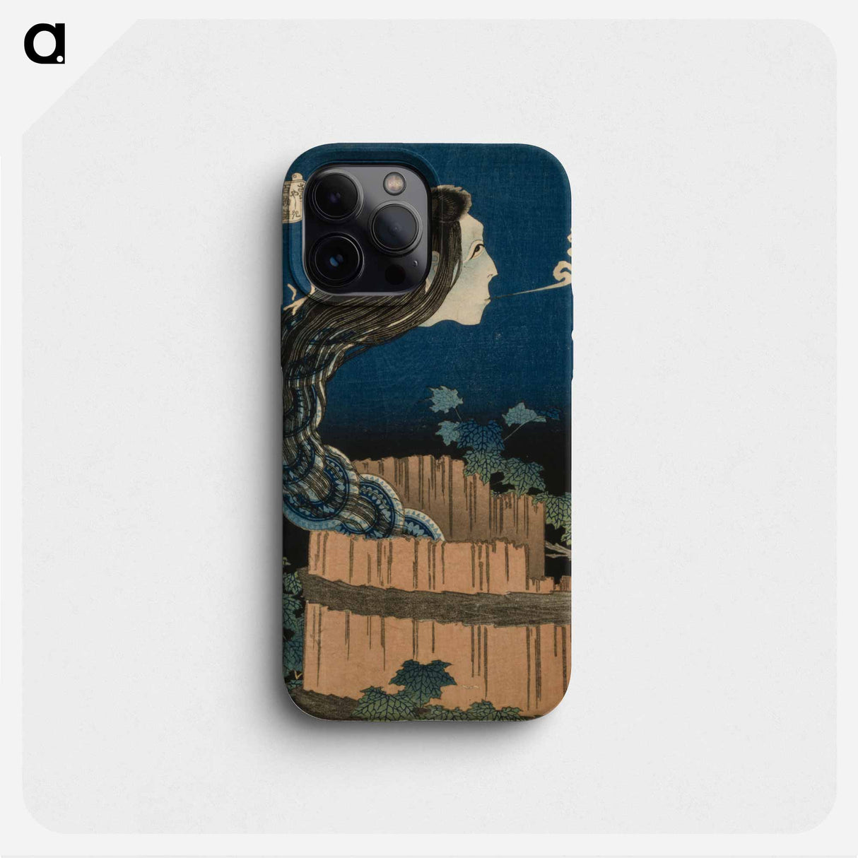 Original public domain image from Library of Congress - Katsushika Hokusai Phone Case.