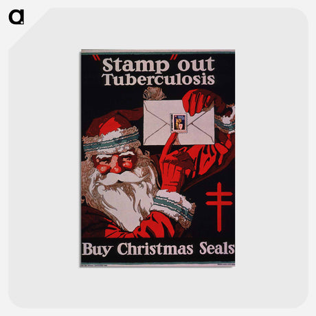 アートポストカード-"Stamp" Out Tuberculosis
 - 国立医学図書館 Postcard.