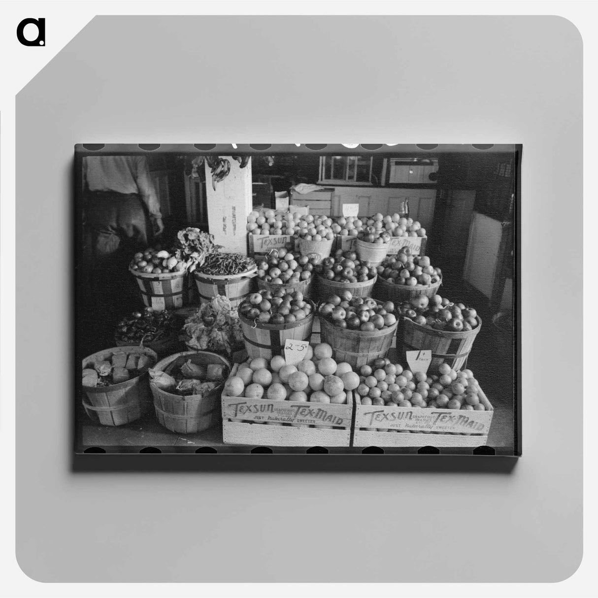 アートパネル-Louisiana Magazine Rack
 - ラッセル リー Canvas.
