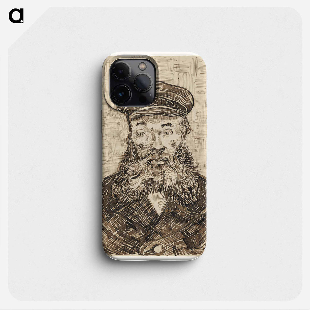 Portrait of Joseph Roulin - フィンセント ファン ゴッホ Phone Case.