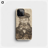 Portrait of Joseph Roulin - Vincent van Gogh Phone Case.