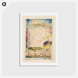 アートポストカード-Songs of Innocence and of Experience: The Lamb - ウィリアム ブレイク Postcard.