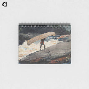 アートメモ帳-The Portage - ウィンスロー ホーマー Memo.