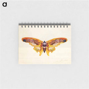 アートメモ帳-Butterfly - アルバート ビアスタット Memo.