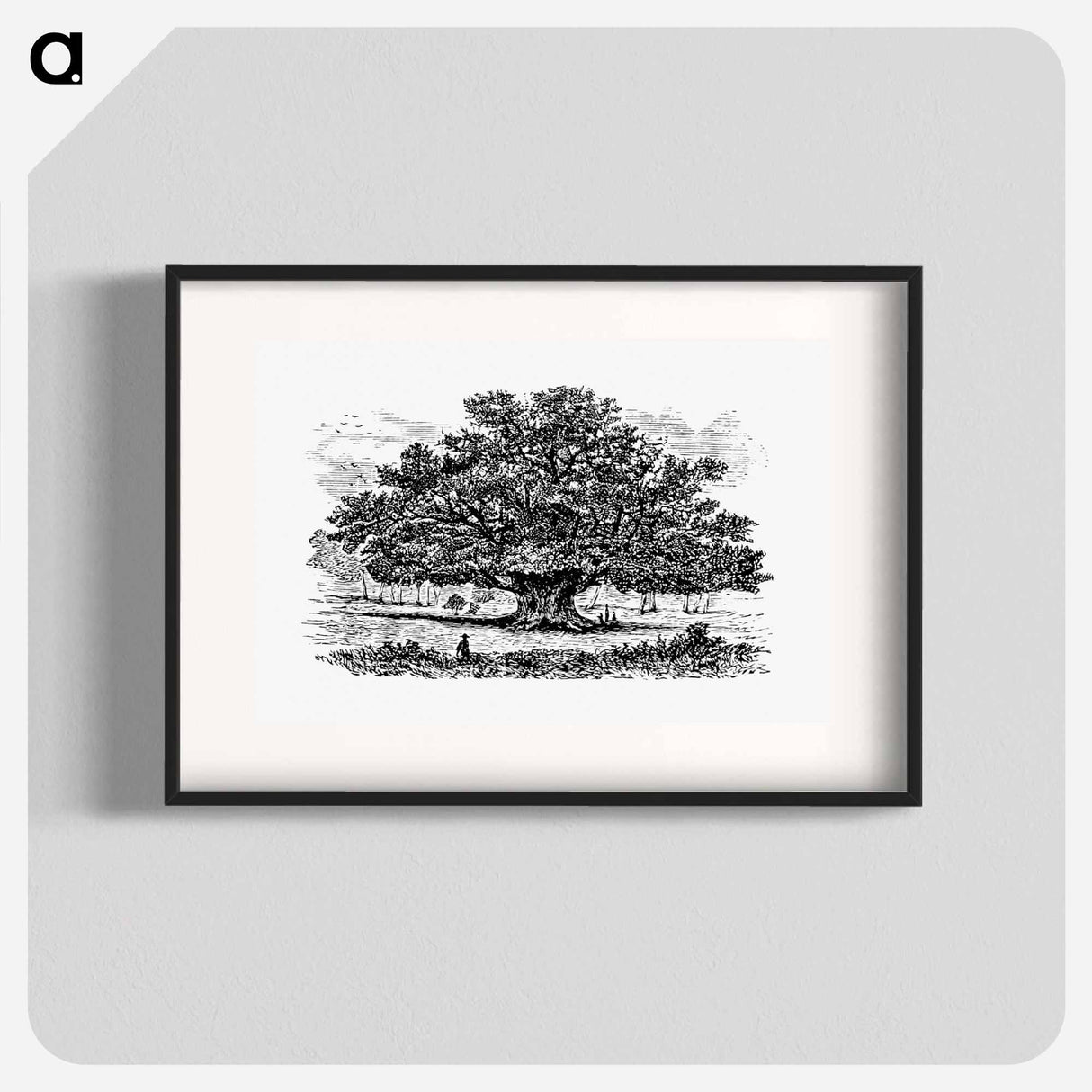 アートポスター-Victorian Tree Engraving
 - 大英図書館 Poster.