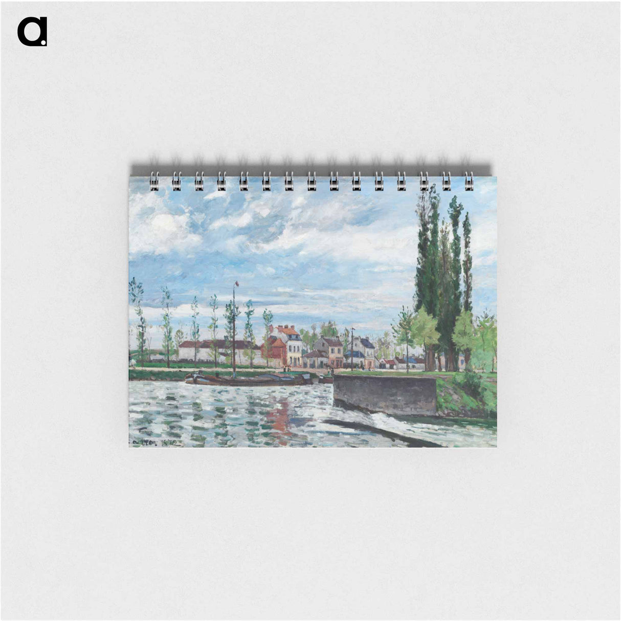 アートメモ帳-The Lock at Pontoise
 - クリーブランド美術館 Memo.
