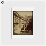 アートポストカード-Vieille Maison Rue de Fourcy
 - ウジェーヌ アジェ Postcard.