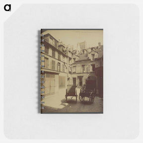 アートメモ帳-Vieille Maison Rue de Fourcy
 - ウジェーヌ アジェ Memo.
