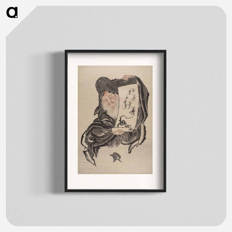 アートポスター-Katsushika Hokusai’s Album of Sketches - 葛飾 北斎 Poster.