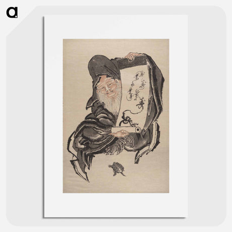 アートポスター-Katsushika Hokusai’s Album of Sketches - 葛飾 北斎 Poster.