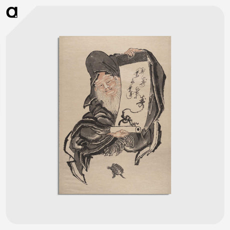 3-35_Katsushika-Hokusai_postcard