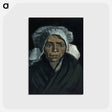 アートポストカード-Head of a Peasant Woman
 - セントルイス美術館 Postcard.