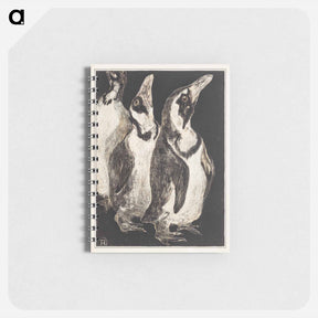 アートメモ帳-Drie pinguïns - テオ ヴァン ホイテマ Memo.
