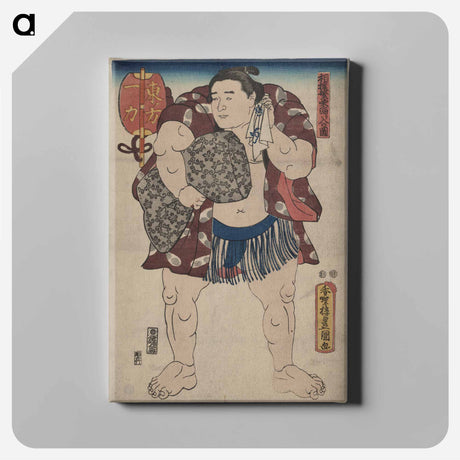 アートパネル-Higashi no kata Ichiriki
 - 歌川 国貞 Canvas.