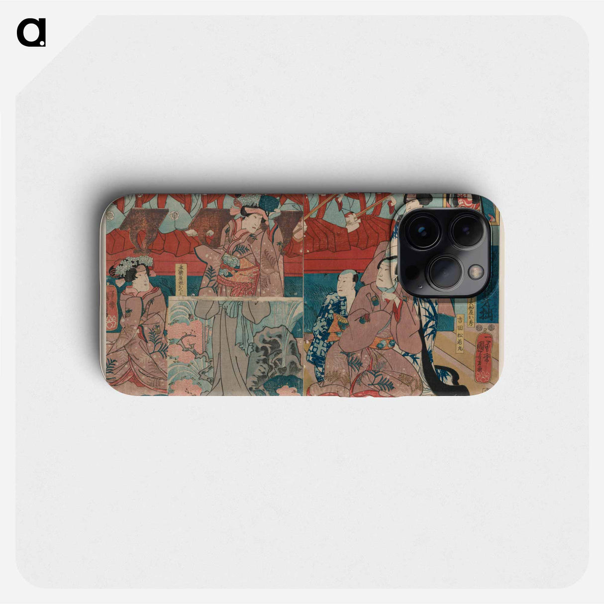 Dance Performance - Utagawa Kuniyoshi Phone Case.