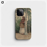 Under a Palm Tree - Winslow Homer Phone Case.