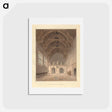 アートポストカード-Interior View of the Hall at Rushton
 - イェール大学アートギャラリー Postcard.
