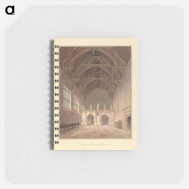 アートメモ帳-Interior View of the Hall at Rushton
 - イェール大学アートギャラリー Memo.