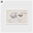 アートポストカード-(unknown)part of a sketchbook - アルバート エーデルフェルト Postcard.