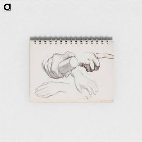 アートメモ帳-(unknown)part of a sketchbook - アルバート エーデルフェルト Memo.