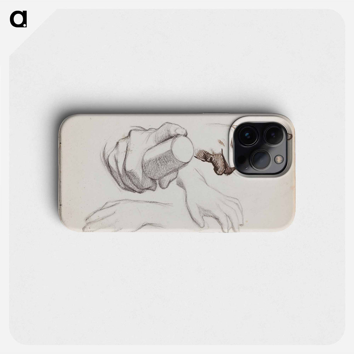 (unknown)part of a sketchbook - アルバート エーデルフェルト Phone Case.