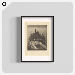 アートポスター-After Working Hours - The Ferry Boat - アルフレッド スティーグリッツ Poster.