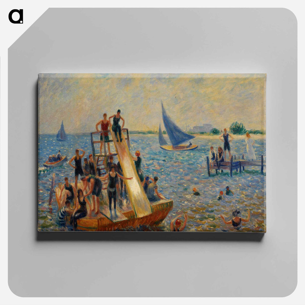 アートパネル-The Raft
 - バーンズ・コレクション Canvas.