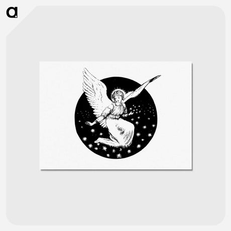 アートポストカード-Victorian Angel Engraving
 - 大英図書館 Postcard.
