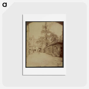 アートポストカード-Ancien couvent des Carmélites, Rue Saint-Jacques, Va Disparaître
 - ウジェーヌ アジェ Postcard.