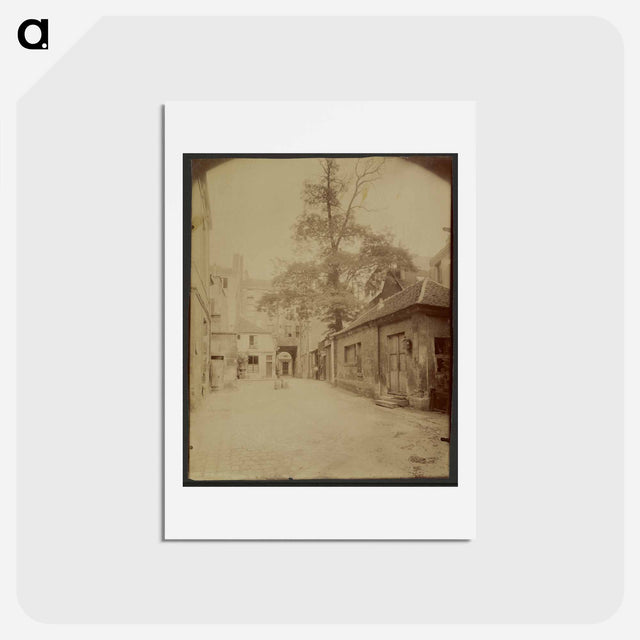 アートポストカード-Ancien couvent des Carmélites, Rue Saint-Jacques, Va Disparaître
 - ウジェーヌ アジェ Postcard.